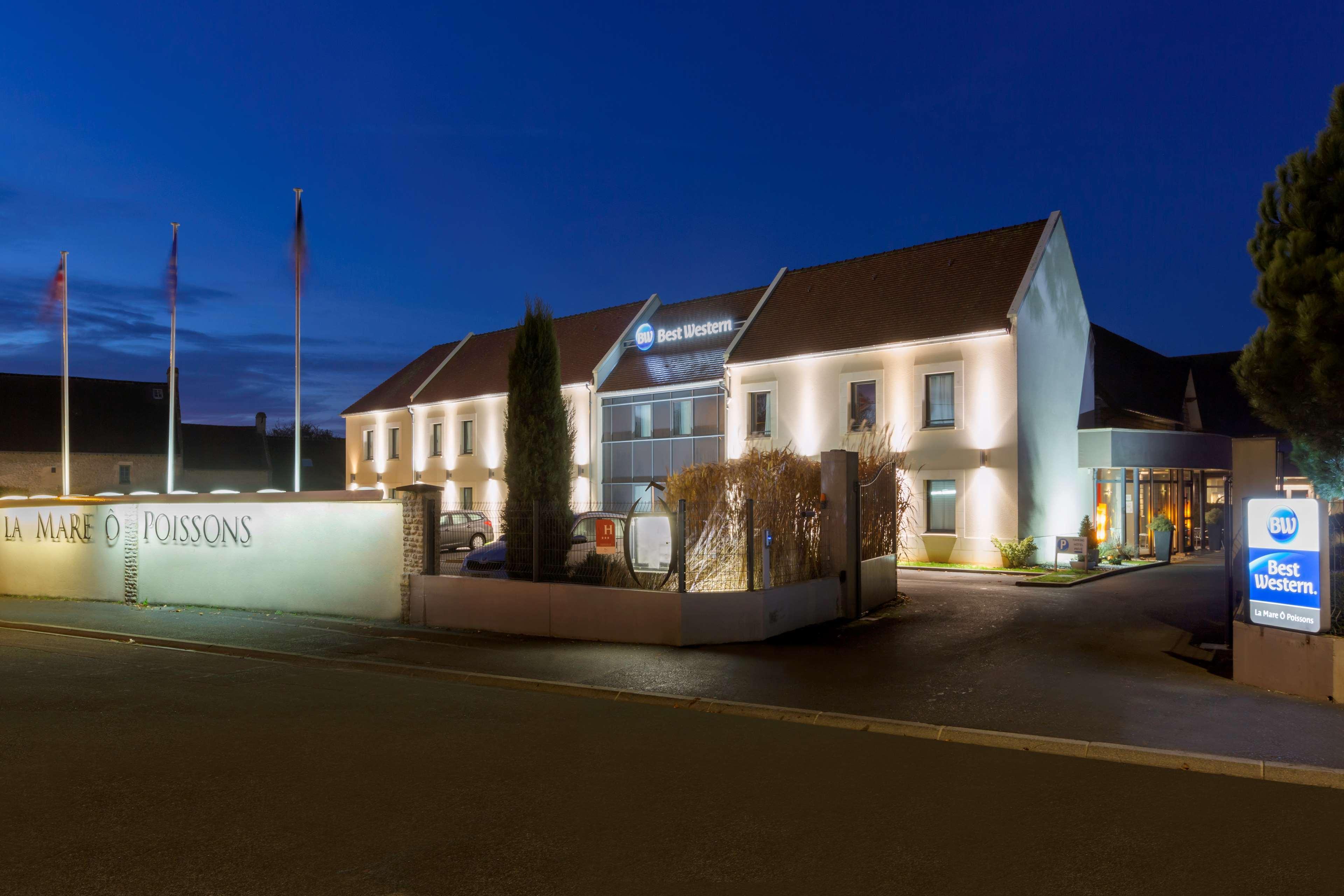 Hotel Best Western La Mare O Poissons Ouistreham Exterior foto