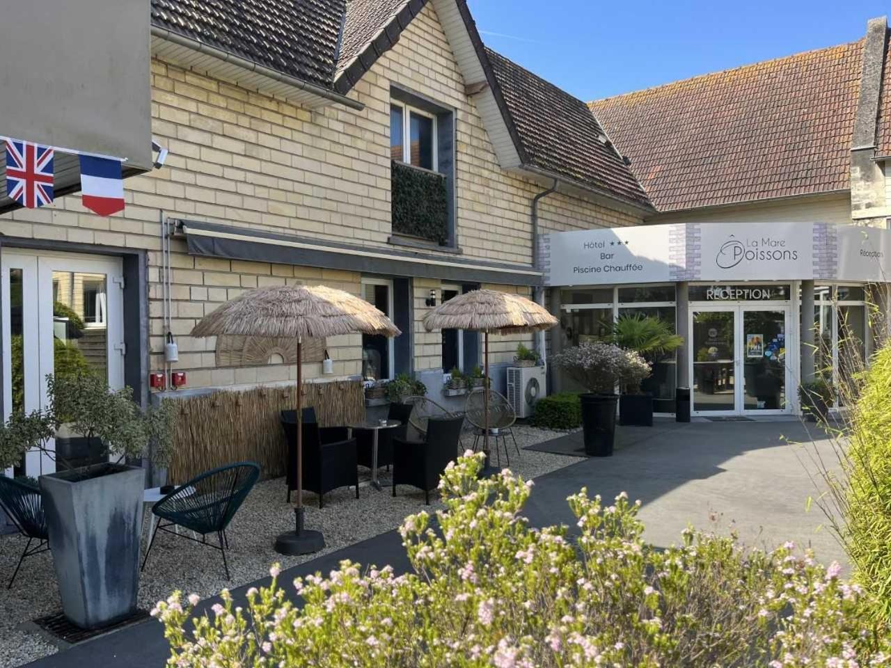 Hotel Best Western La Mare O Poissons Ouistreham Exterior foto