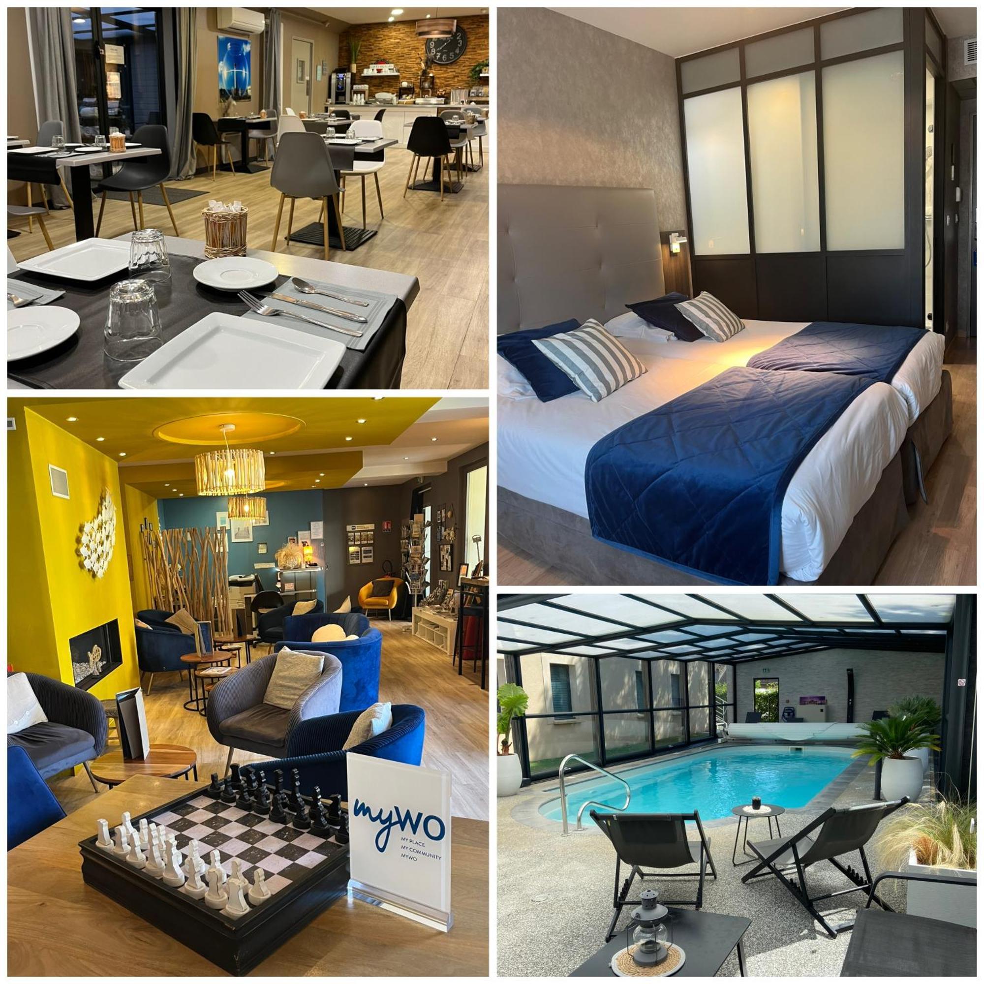 Hotel Best Western La Mare O Poissons Ouistreham Exterior foto