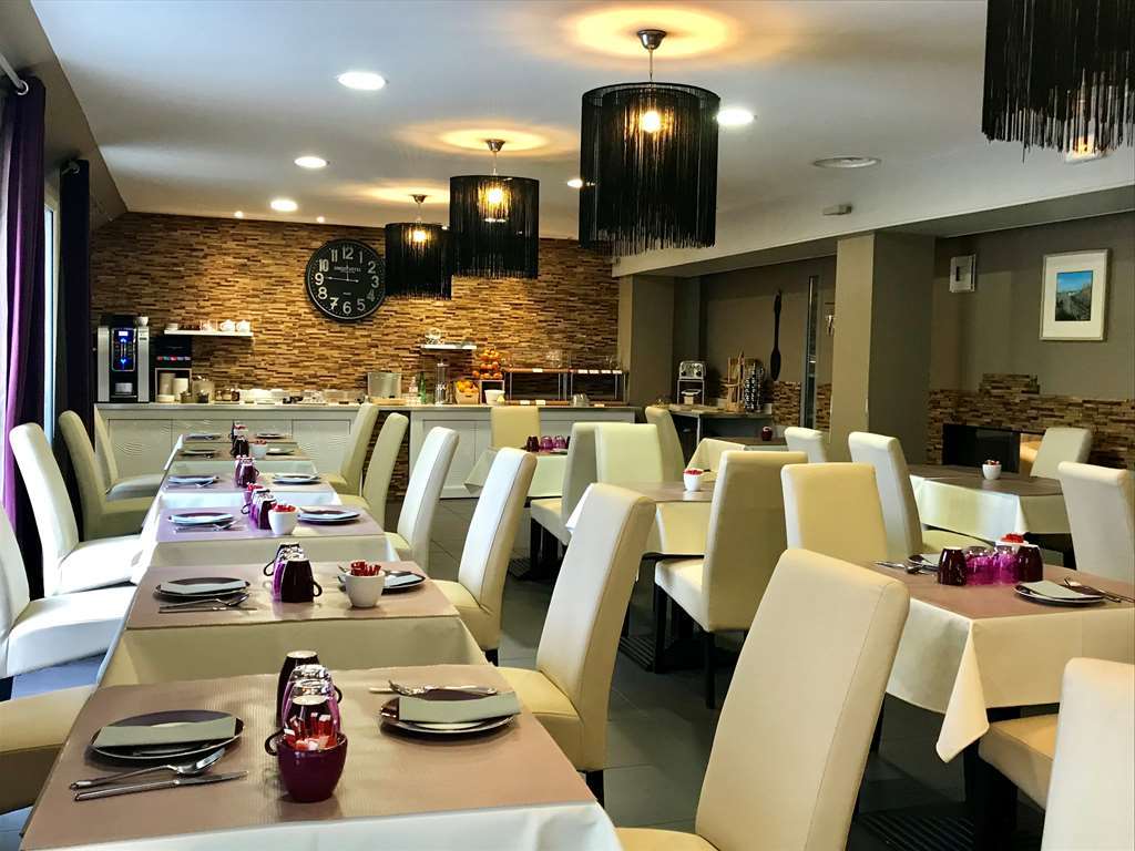 Hotel Best Western La Mare O Poissons Ouistreham Restaurante foto